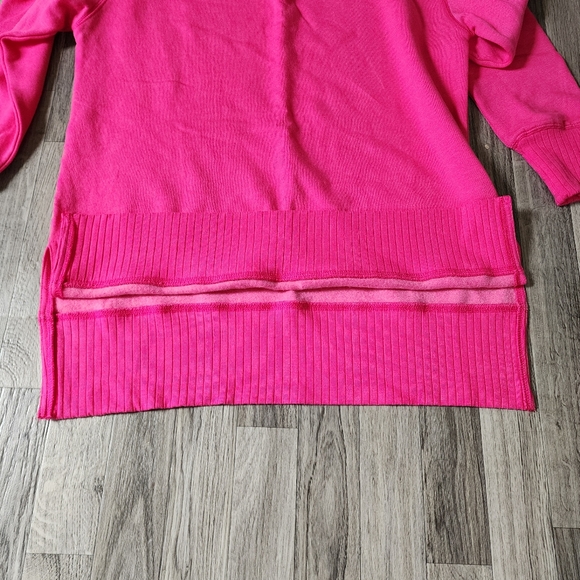 Maurices Women's Pink Crew Neck Longsleeve - Picture 5 of 5